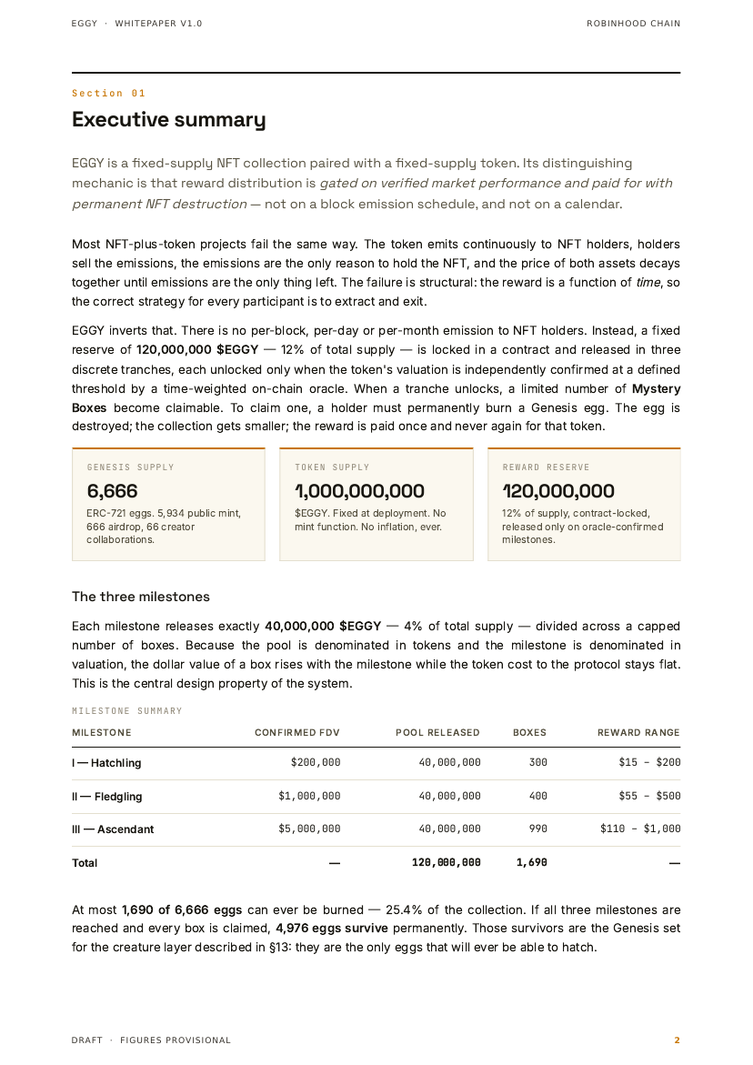 $EGGY whitepaper page 3 of 26
