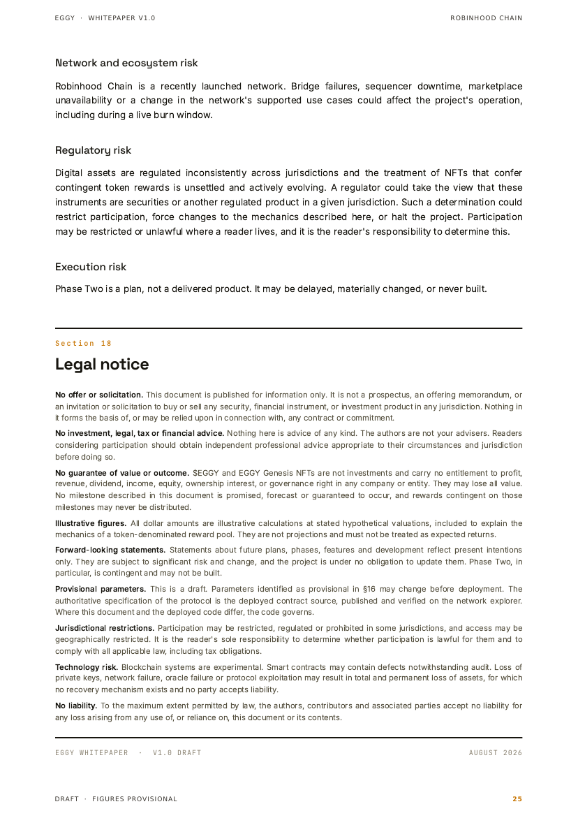 $EGGY whitepaper page 26 of 26